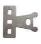 PORTALUCCHETTO PIANO VERTIC ACC ZINC 8X110 MM