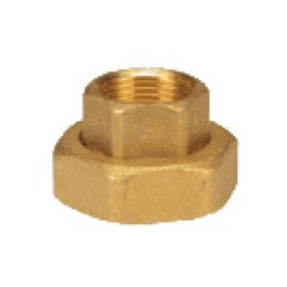 CODOLO F SEDE PIANA CON CALOTTA PER CIRCOLATORI + GUARNIZIONE 3/4 x 1"1/4