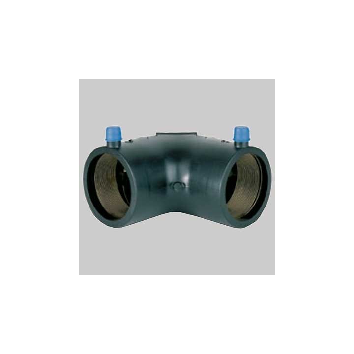 CURVA A 90° PE 100-S5 GAS ELETTROSALDABILE - Ø 110