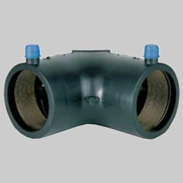CURVA A 90° PE 100-S5 GAS ELETTROSALDABILE - Ø 50
