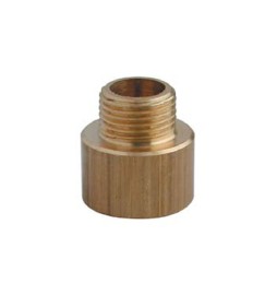 PROLUNGA RIDOTTA MF IN OTTONE 1/4" x 1/2" Giallo