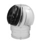 FUMAIOLO TURBO INOX AISI 304 C/CUSCINETTI D 20 CM