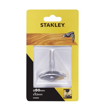 STANLEY STA66025 FRESA SCANALATURE MM.50X1,5