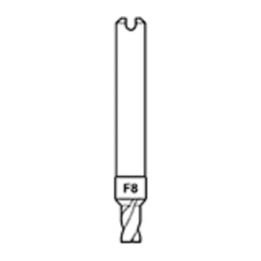 SILCA D740479ZB FRESA F8(TUBOLARI) P/DUPL. MATRIX