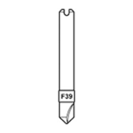 SILCA D740442ZB FRESA F39(ISEO) P/DUPL. MATRIX