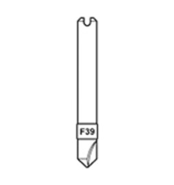 SILCA D740442ZB FRESA F39(ISEO) P/DUPL. MATRIX