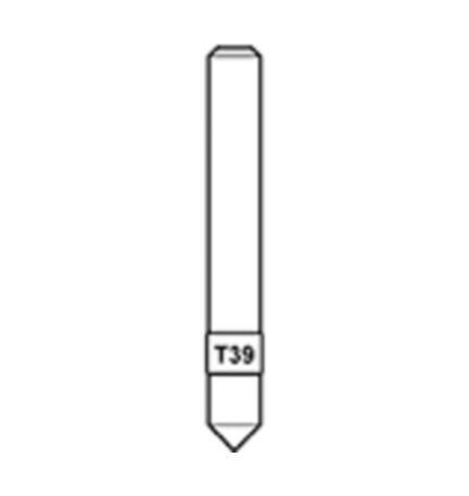 SILCA D740367ZB TASTATORE T39(ISEO) P/DUPL. MATRIX