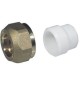 DADO E MONOCONO IN TEFLON 1/2 x 14