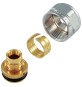 ADATTATORE CROMO PER TUBO MULTISTRATO 16x2