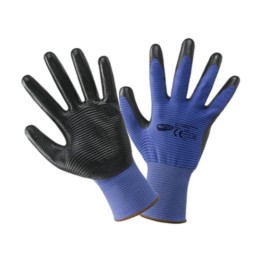 GUANTI POLIESTERE/NITRILE CRINKLE TG. 9