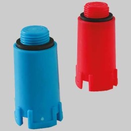 TAPPO PROVA IMPIANTI - 1/2 Blu
