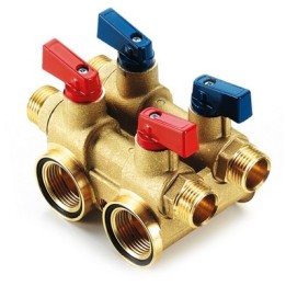 COLLETTORE CON CHIAVE DA 3/4 - 16 x 1/2 PER OGIVA TEFLON 2 Vie