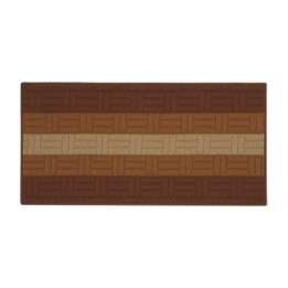 TAPPETO CUCINA MIA MARRONE 50X115 CM