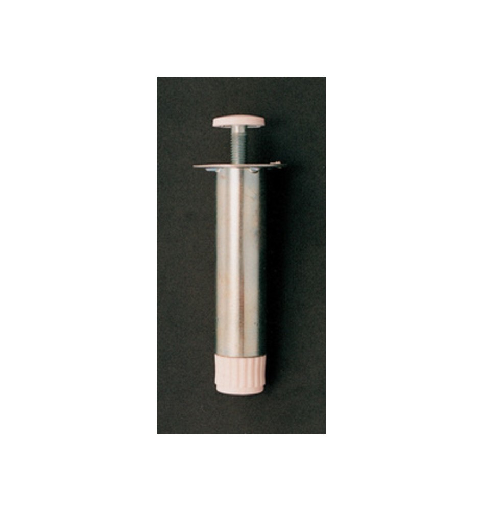 PIEDINO REGOLABILE ACCIAIO ZINCATO MOBILI 150 MM