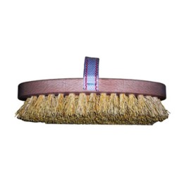 BRUSCA IN FIBRA NATURALE C/SUPPORTO IN LEGNO