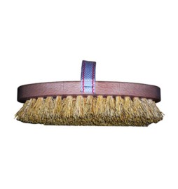 BRUSCA IN FIBRA NATURALE C/SUPPORTO IN LEGNO