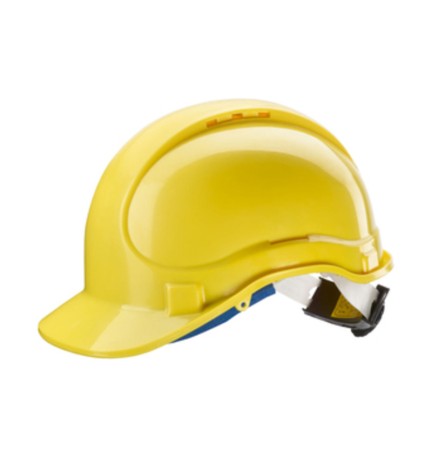 ELMETTO PROTEZIONE ABS C SOTTOMENTO EN397 GIALLO