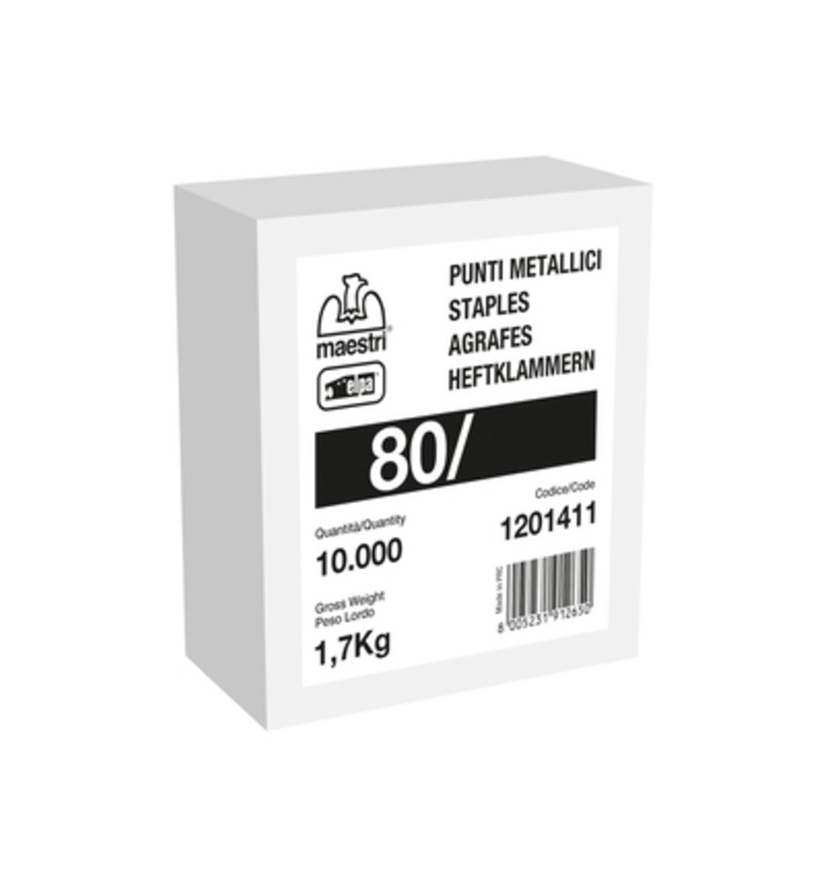 MAESTRI PUNTI SPILLATRICE 80/ 8 10000 PZ GALVA