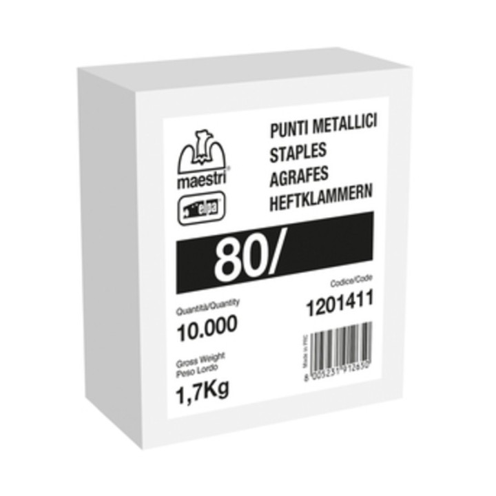 MAESTRI PUNTI SPILLATRICE 80/ 8 10000 PZ GALVA