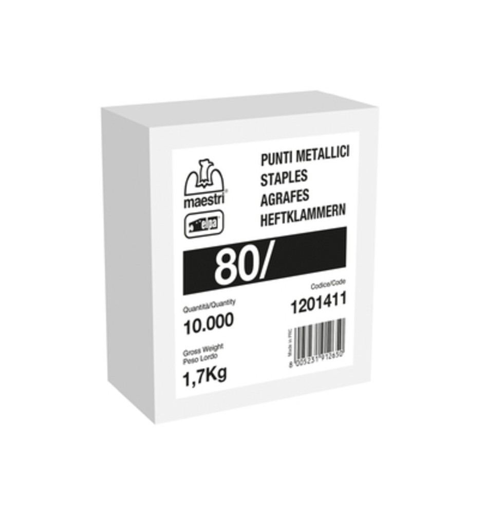 MAESTRI PUNTI SPILLATRICE 80/12 10000 PZ GALVA