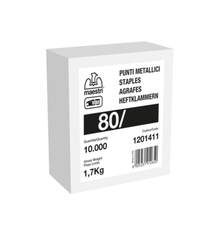 MAESTRI PUNTI SPILLATRICE 80/14 10000 PZ GALVA