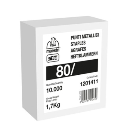 MAESTRI PUNTI SPILLATRICE 80/14 10000 PZ GALVA