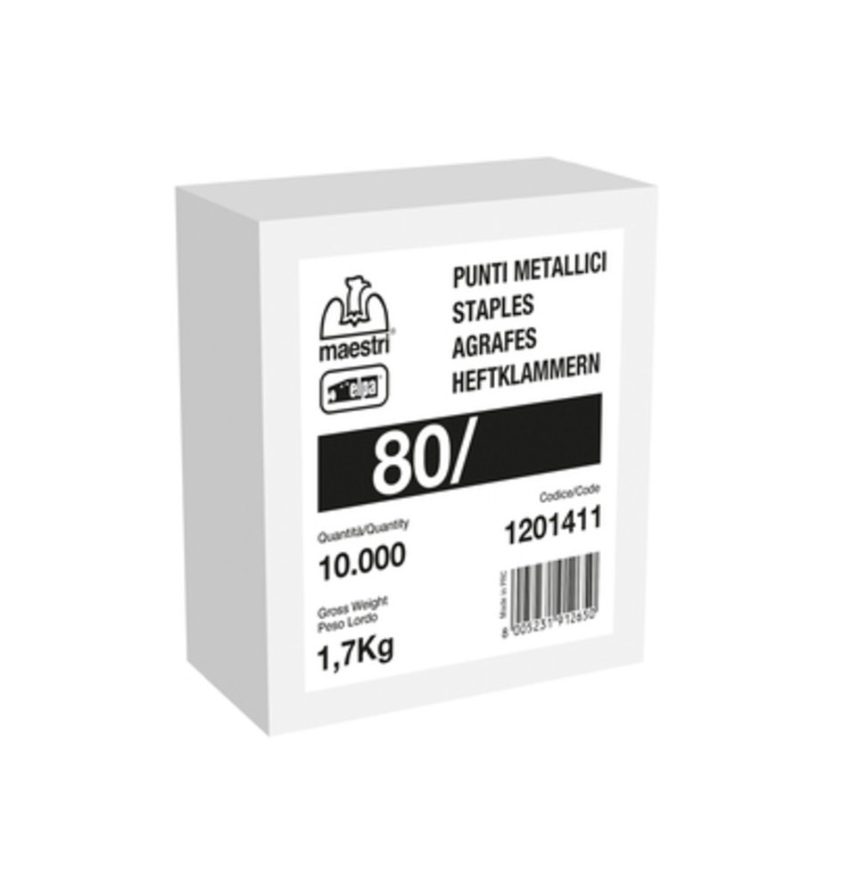 MAESTRI PUNTI SPILLATRICE 80/16 10000 PZ GALVA