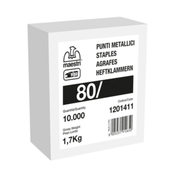 MAESTRI PUNTI SPILLATRICE 80/16 10000 PZ GALVA