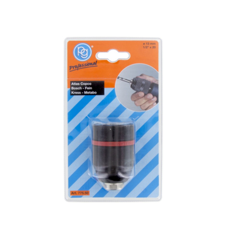 POGGI 775.50 MANDRINO AUTOSERR METALLO 1/2X13 F