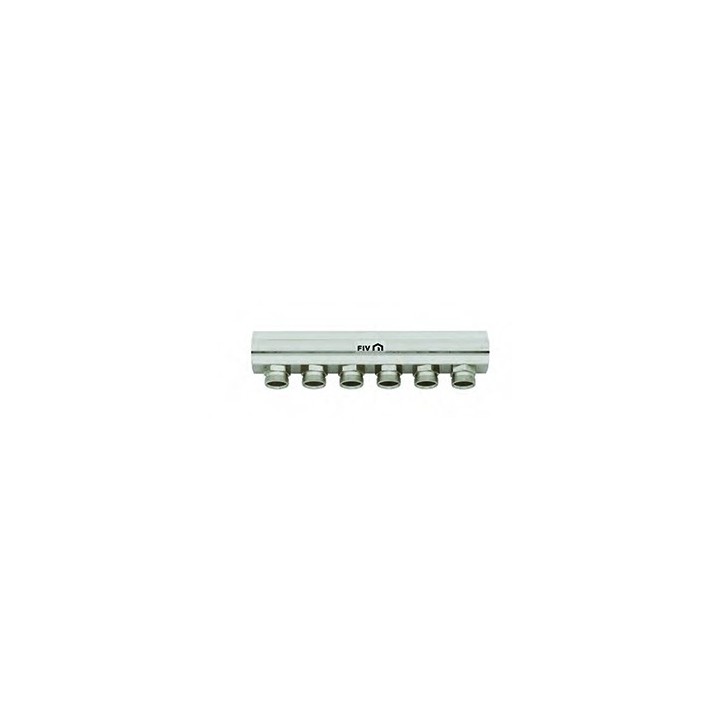 COLLETTORE DI DISTRIBUZIONE 3/4" DERIVAZIONI 24X19 INT. 36 3/4 x 8 Vie L. 301 mm