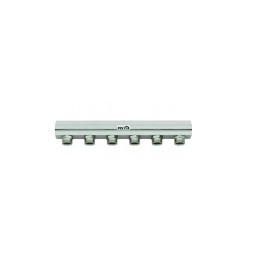 COLLETTORE DI DISTRIBUZIONE 1" DERIVAZIONE 24X19 INT. 50 1" x 3 Vie L. 164 mm