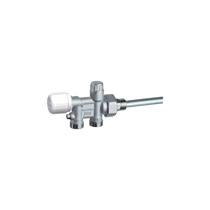VALVOLA MONO-BITUBO TERMOSTATIZZABILE CROMATA (FAR) 3/4"