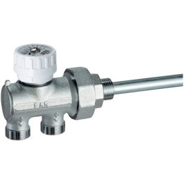 VALVOLA MONOSTILE MANUALE CROMATA (FAR) 3/4" X 18