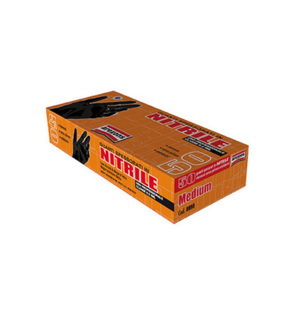 GUANTI NITRILE AREXONS SP. 0,28 MM TG.XL DA 50 PZ