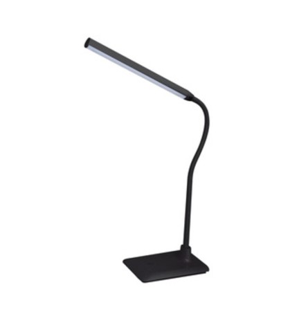 LAMPADA DA SCRITTOIO LED 6W SLIM NERO