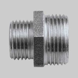 RIDUZIONE CON VITE MASCHIO ACCIAIO - 3/8 x 1/4