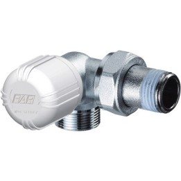 VALVOLA TERMOSTATIZZABILE A SQUADRA DX 3/8