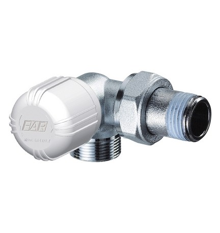 VALVOLA TERMOSTATIZZABILE A SQUADRA DX 3/8