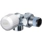 VALVOLA TERMOSTATIZZABILE A SQUADRA DX 3/8