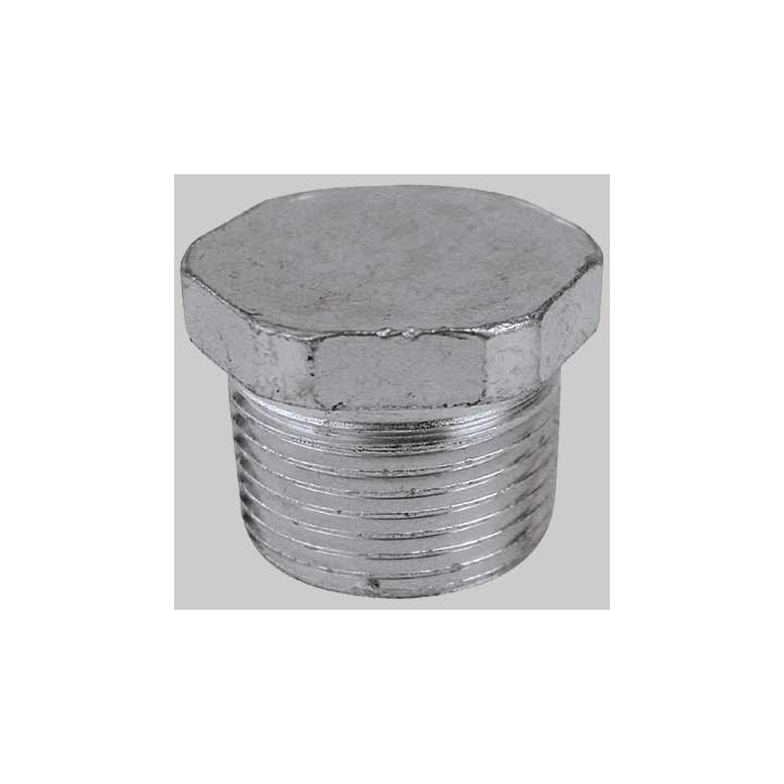 TAPPO MASCHIO ESAGONALE ACCIAIO - 1"