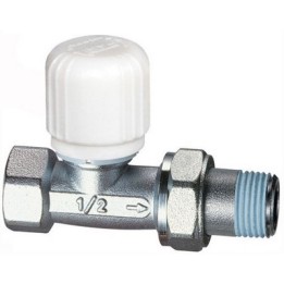 VALVOLA TERMOSTATIZZABILE DIRITTA ATTACCO FERRO (FAR) 1/2"