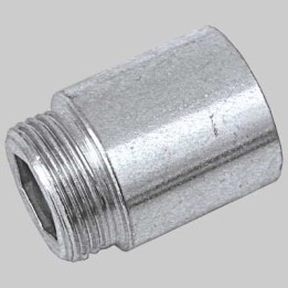 MANICOTTO RIDOTTO FEMMINA/MASCHIO ACCIAIO - 1/2 x 3/4