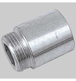 MANICOTTO RIDOTTO FEMMINA/MASCHIO ACCIAIO - 3/4 x 1"
