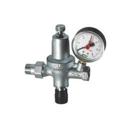 GRUPPO DI RIEMPIMENTO AUTOMATICO CROMATO CON MANOMETRO (FAR) M.F. 1/2 gas