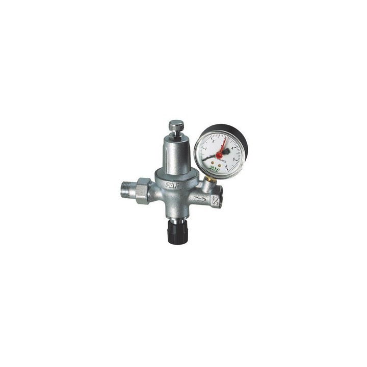 GRUPPO DI RIEMPIMENTO AUTOMATICO CROMATO CON MANOMETRO (FAR) M.F. 1/2 gas