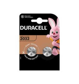DURACELL BATTERIA A BOTTONE CR2032 BL 2 PZ