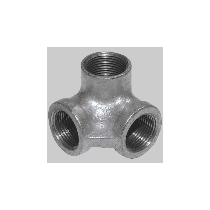 DISTRIBUZIONE A GOMITO ZINCATO - 1"