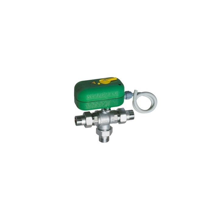 VALVOLA DI ZONA A 3 VIE MM MOTORIZZATA CON BOCCHETTONE 1" x 40s