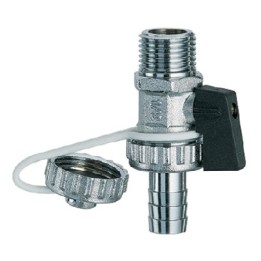 RUBINETTO DI SCARICO CALDAIA CROMATO 1/2"