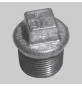 TAPPO MASCHIO ZINCATO - 2"